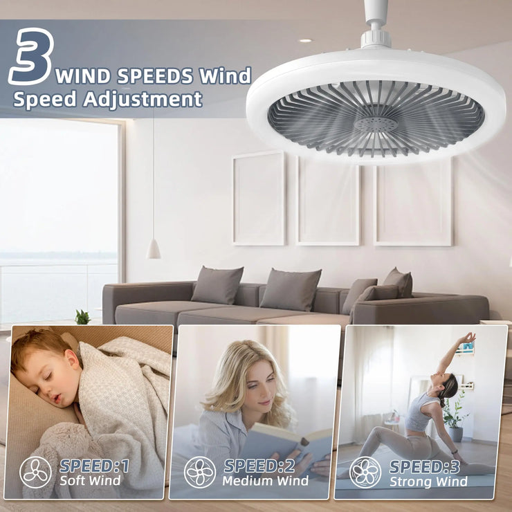 Smart 2 In 1 Ceiling Fan Lamps