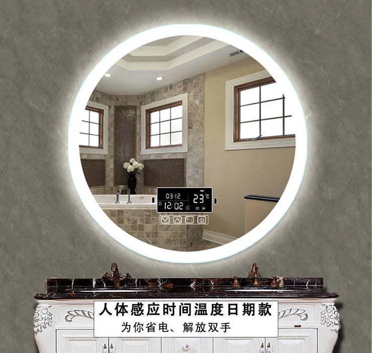 Smart  led anti-fog bathroom wall-mounted smart lamp