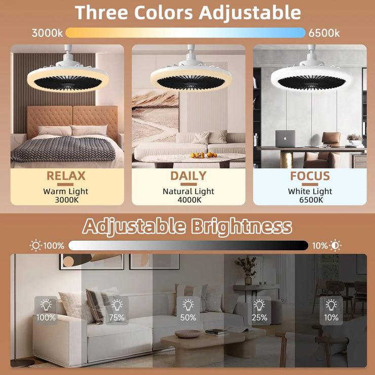 Smart 2 In 1 Ceiling Fan Lamps