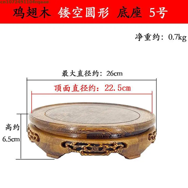 Eco-friendly Wooden Plant Stand