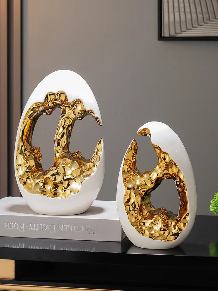 Simple Modern Home Decor, Gold Ornaments