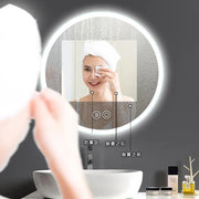 Smart  led anti-fog bathroom wall-mounted smart lamp