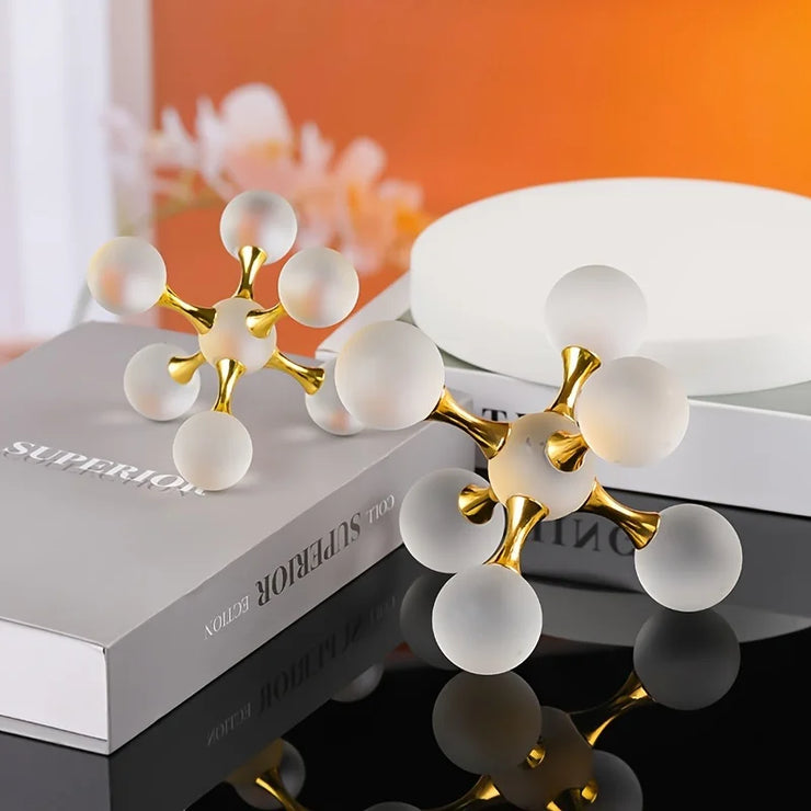 Minimalist Crystal Art Ornaments