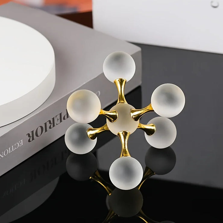 Minimalist Crystal Art Ornaments